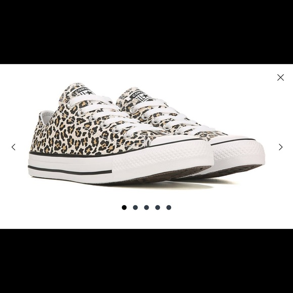 Chuck Taylor All Star Low Top cheetah M 12 W 14 - Picture 10 of 12